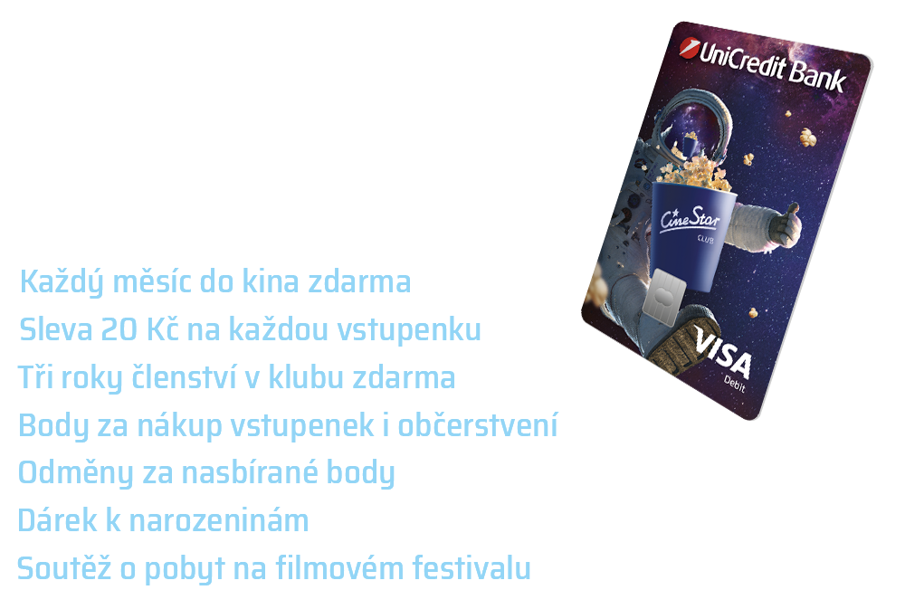 výhody CineStar Clubu Extra